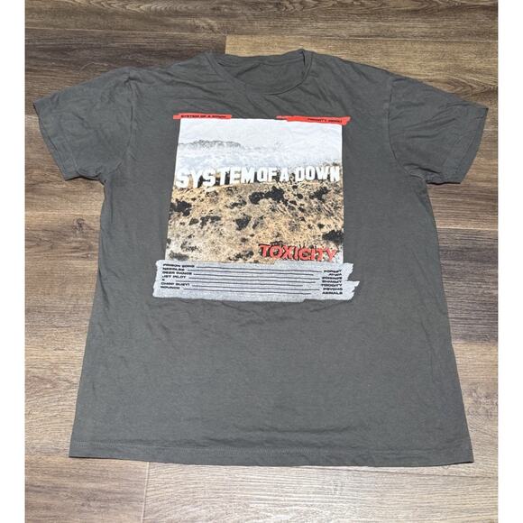 System Of A Down Toxicity Vintage Shirt 2001 Album - Size Large - Picture 1 of 5